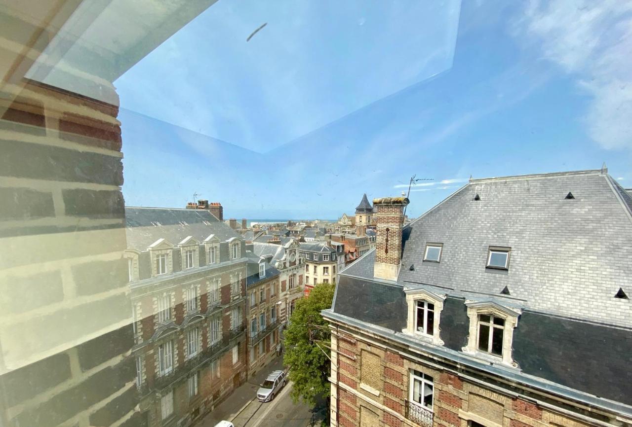L'Horizon Bleu - Vue Panoramique & Proche Plage - Espace & Confort Apartment Dieppe Exterior foto